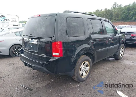 2012 Honda Pilot Lx из США, поврежденный, VIN 5FNYF4H24CB075546